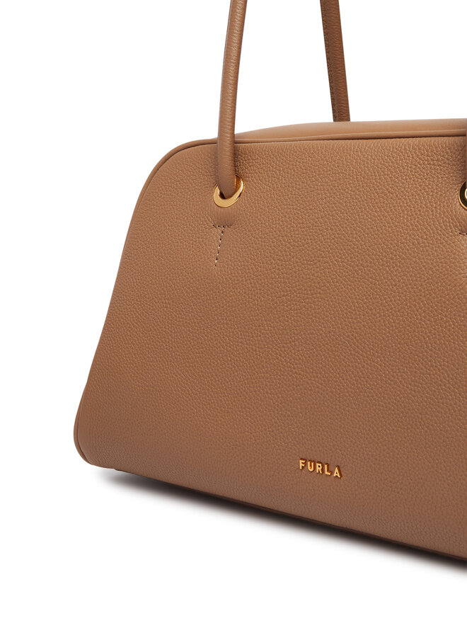 Furla Handtasche Furla Poppy M Shoulder Bag WB02109 BX4573 4489S Beige