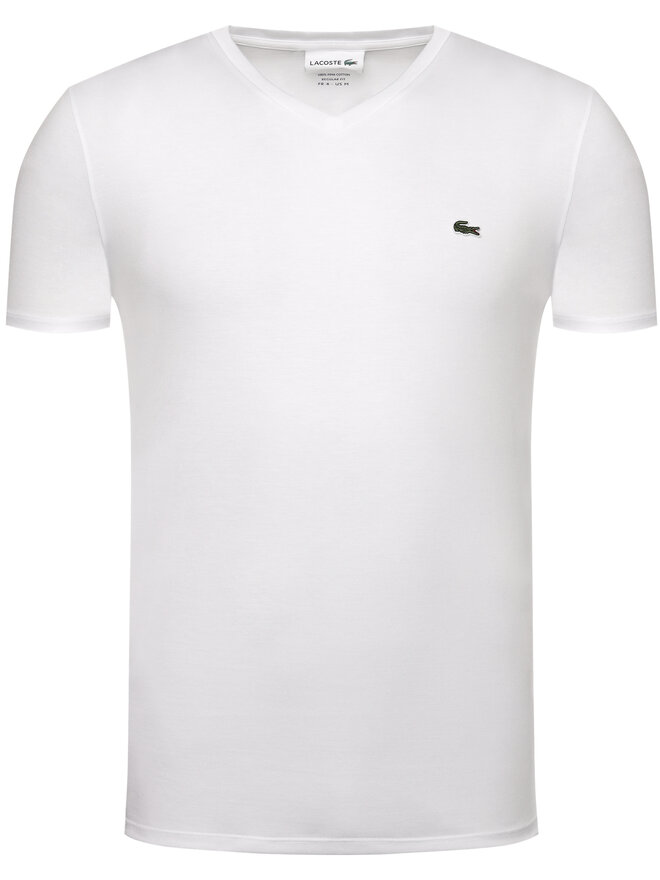 Lacoste Lacoste T-Shirt TH6710 Λευκό Regular Fit
