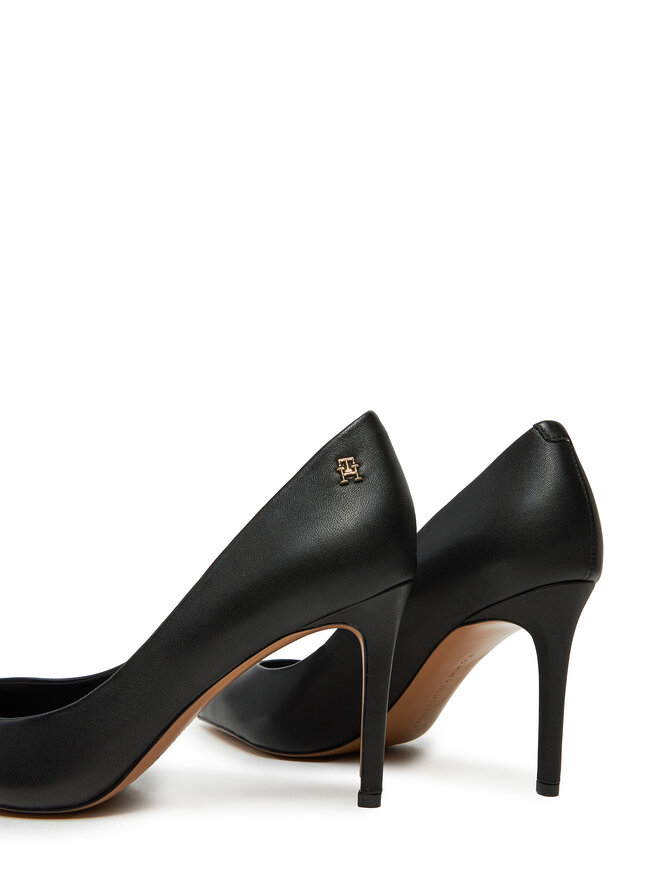 Tommy Hilfiger Tacón de aguja Tommy Hilfiger Essential Pointed Pump FW0FW07533 Negro