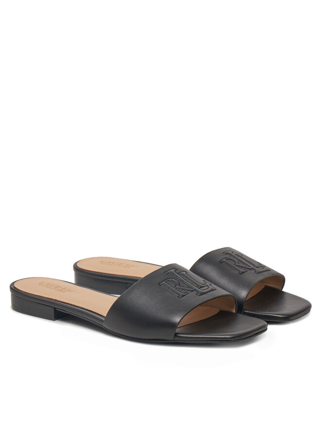LAUREN RALPH LAUREN Παντόφλες LAUREN RALPH LAUREN Everley 802959142001 Μαύρο