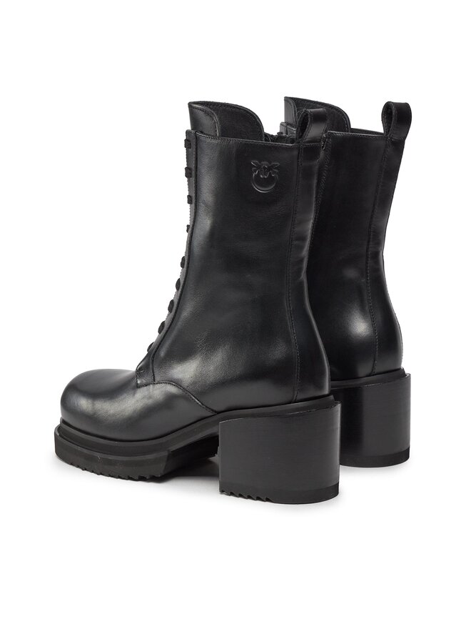 PINKO Ботильйони PINKO Honneger Anfibio AI 23-24 BLKS1 102330 A0NY Чорний