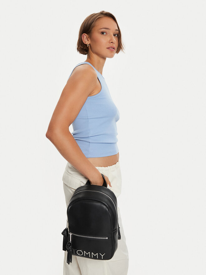 Tommy Jeans Zaino Tommy Jeans Tjw Bold Backpack AW0AW16261 Nero