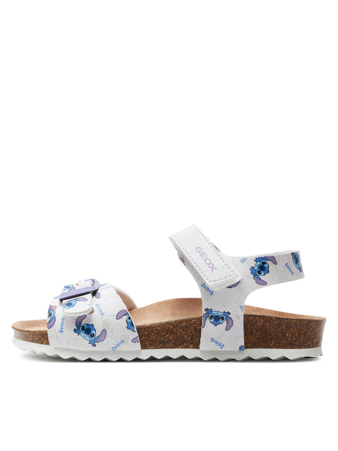 Geox Sandály Geox J Adriel Girl J158MC 00004 C1M4B S Écru