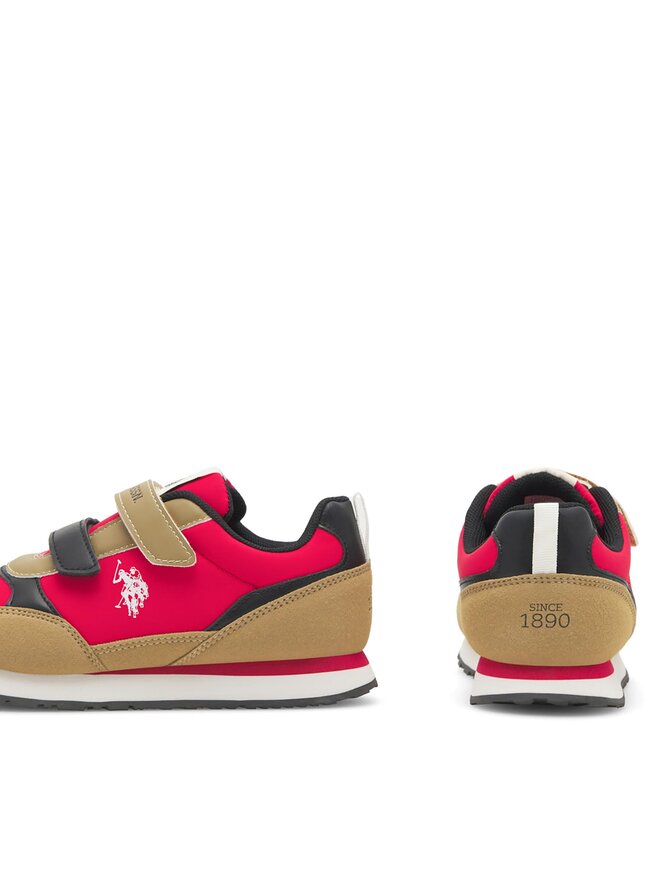 U.S. Polo Assn. Sneakersy U.S. Polo Assn. NOBIK012A Czerwony