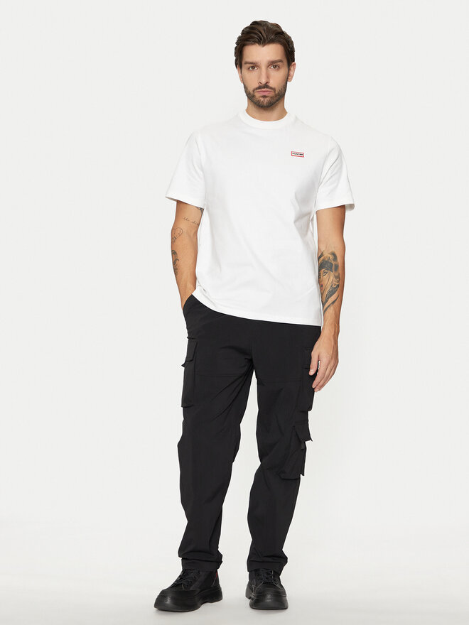 Hunter Hunter Majica HARM0039242 Bela Regular Fit