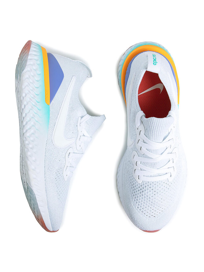 Zapatillas de running Nike Epic React Flyknit 2 BQ8927 104 Blanco zapatos.es