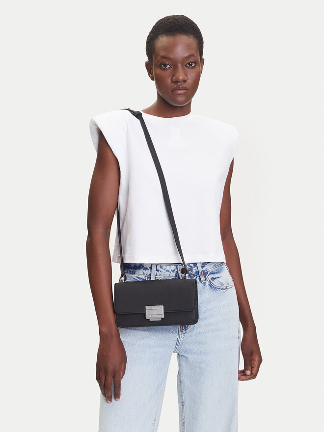 Tommy Jeans Soma Tommy Jeans Tjw Fashionista Crossover AW0AW17306 Melns