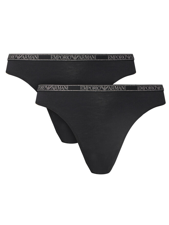 Emporio Armani Underwear Emporio Armani Underwear Pack de 2 braguitas clásicas EW000406 AF10889 MC005 Negro