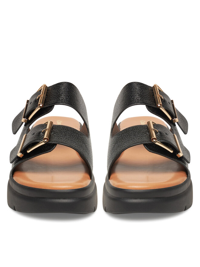 Clara Barson Pantoletten Clara Barson H3T9409-6 Schwarz