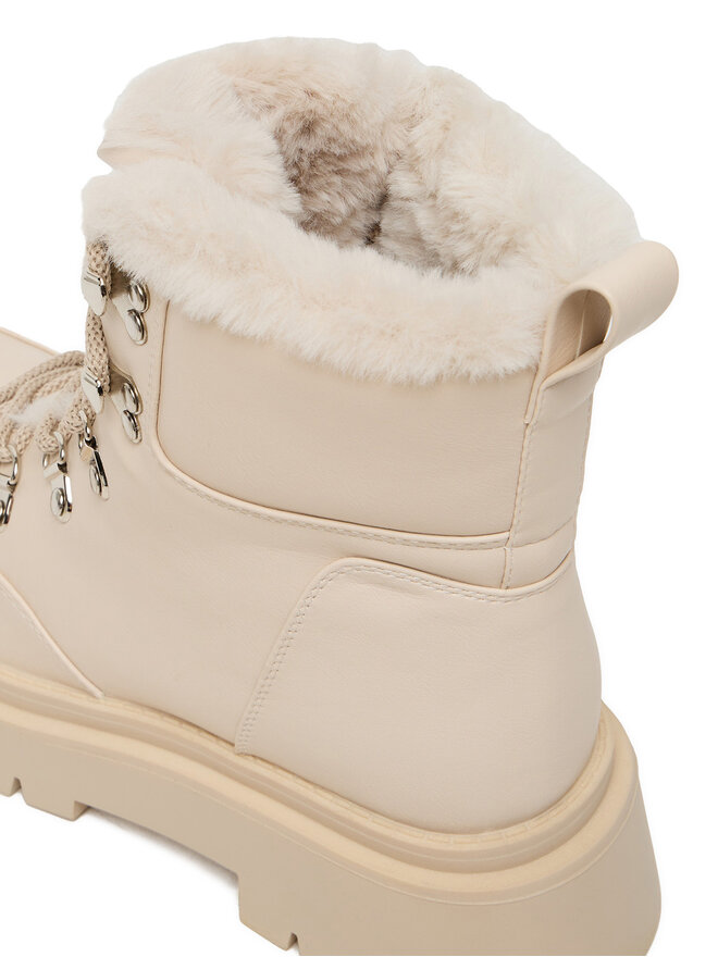 DeeZee Botines planos DeeZee 13116-4 Écru