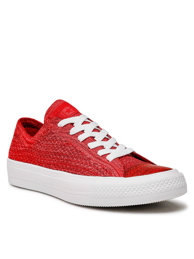 Converse Kedai Converse Ctas X Nike Flyknit Ox 157593C Raudona