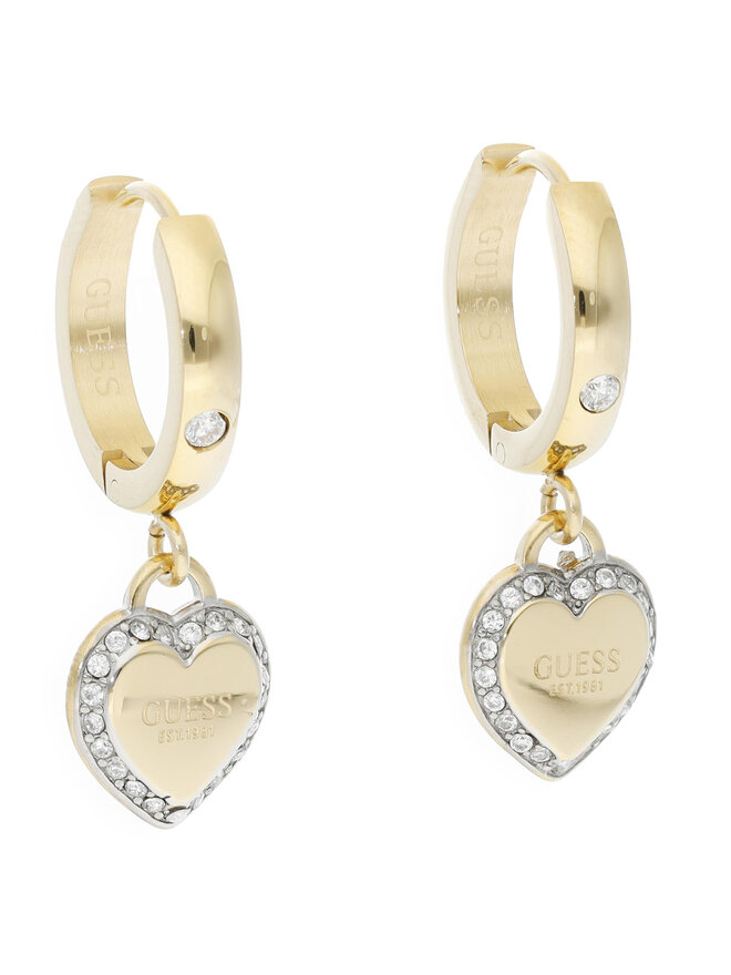 Guess Kolczyki Guess JUBE01 426JW Złoty