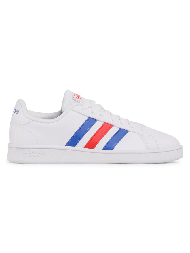 Adidas shoes red white and blue 2025