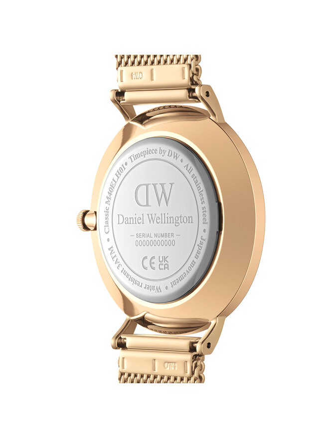 Daniel Wellington Часовник Daniel Wellington Classic Multi-Eye Evergold Onyx DW00100713 Златист