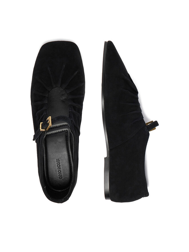 GINO ROSSI Balerina Gino Rossi CEO-ADI-LT959S-Y2 Fekete