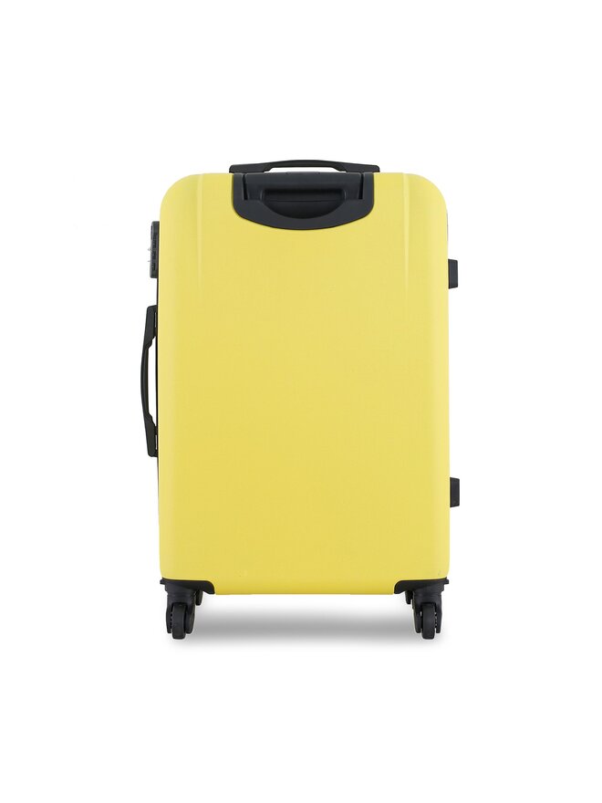 Semi Line Μεσαία Βαλίτσα Semi Line T5619-4 Κίτρινο