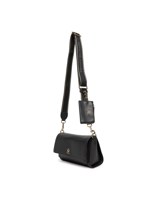 Tommy Hilfiger Geantă Tommy Hilfiger Th Joy Crossover AW0AW16813 Negru