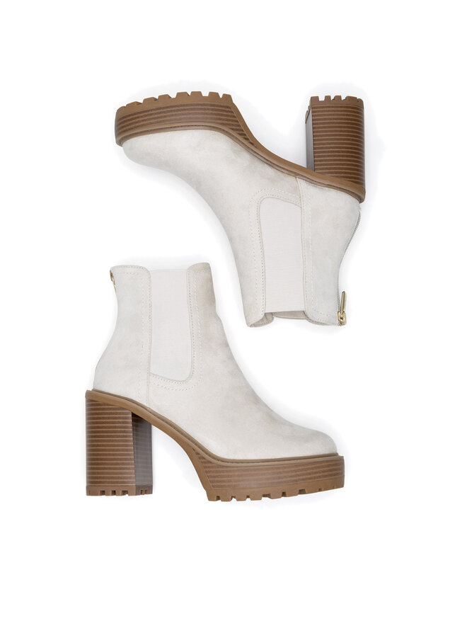 Nine West Μποτάκια Nine West WFA3374-1 Εκρού