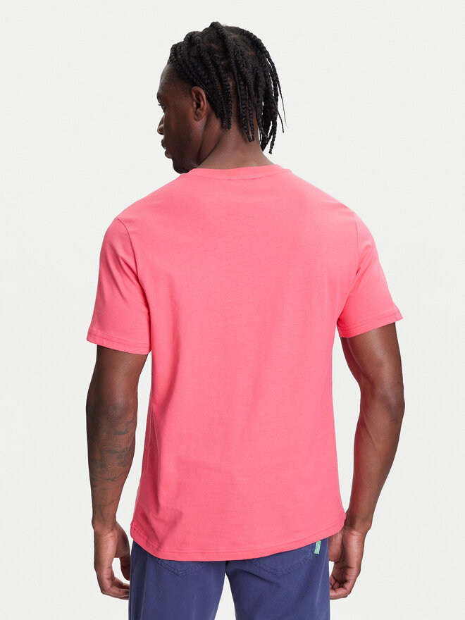 United Colors Of Benetton United Colors Of Benetton Marškinėliai 3MI5J1AF7 Rožinė Regular Fit