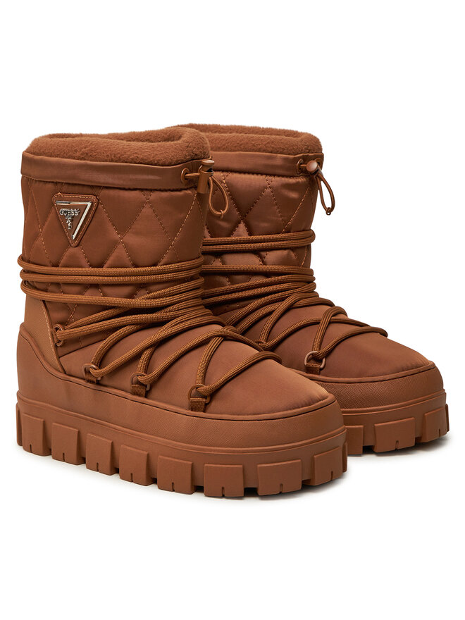 Guess Stivali da neve Guess Uniques FLFUNI FAB10 Marrone