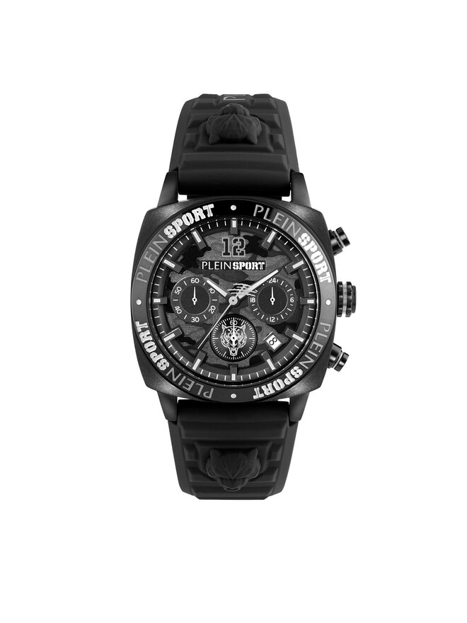 Plein Sport Zegarek Plein Sport Wildcat PSGBA0523 Czarny
