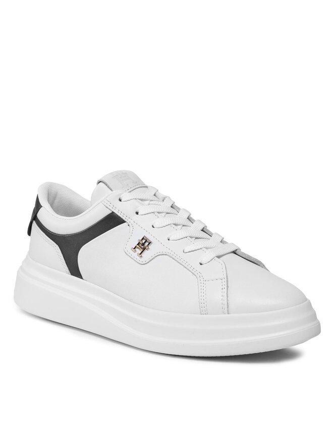 Tommy Hilfiger Сникърси Tommy Hilfiger Pointy Court FW0FW07460 Бял