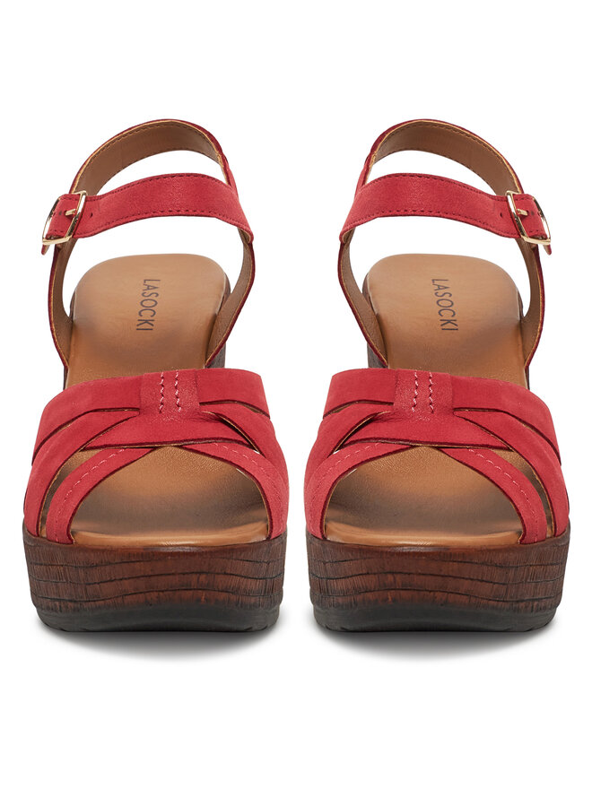 Lasocki Sandalen Lasocki WI23-LEMONE-03 Rot