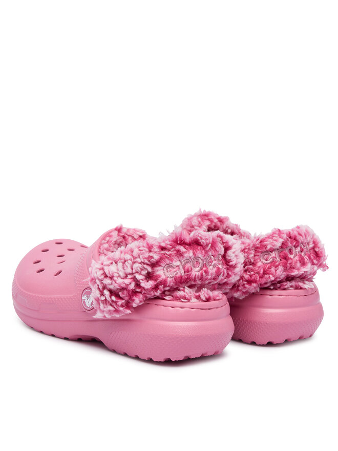Crocs Шльопанці Crocs Classic Fleece Lined Clog K 212856 Рожевий