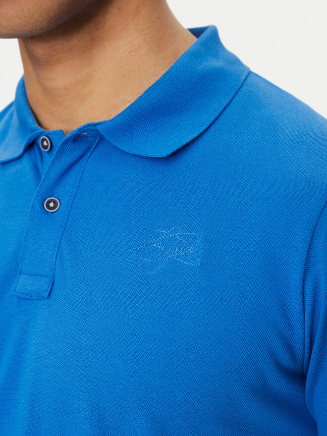 Blend Blend Polo marškinėliai 20717857 Mėlyna Regular Fit