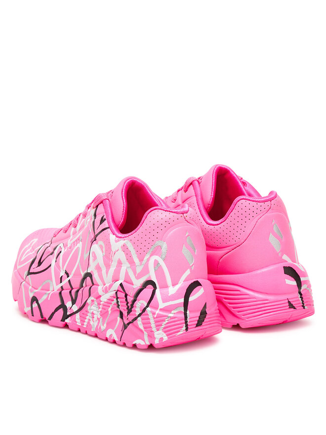 Skechers Αθλητικά Skechers Uno Lite-Metallic Love 314067L/HPMT Ροζ
