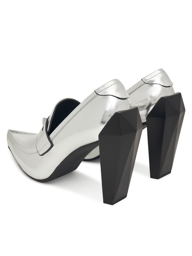 United Nude Κλειστά παπούτσια United Nude Gem Loafer Hi 1095514116 Ασημί