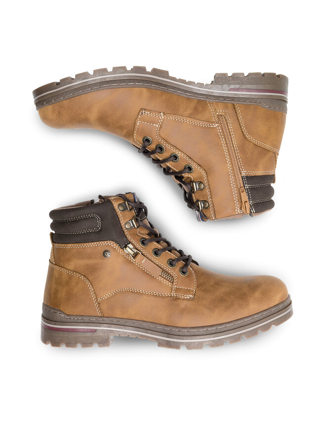 Lanetti Schnürschuhe Lanetti 22MW2042 Braun