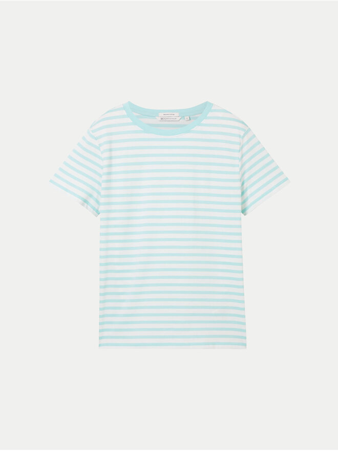 Tom Tailor Denim Tom Tailor Denim Camiseta 1035867 Verde Boxy Fit