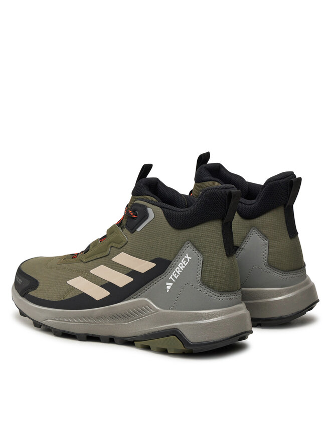 adidas Трекінгові черевики adidas Terrex Anylander Mid Rain.Rdy ID0897 Зелений