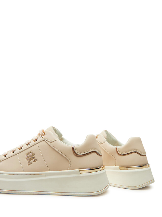 Tommy Hilfiger Sneakersy Tommy Hilfiger Low Cut Lace-Up Sneaker T3A9-33749-1355 S Różowy