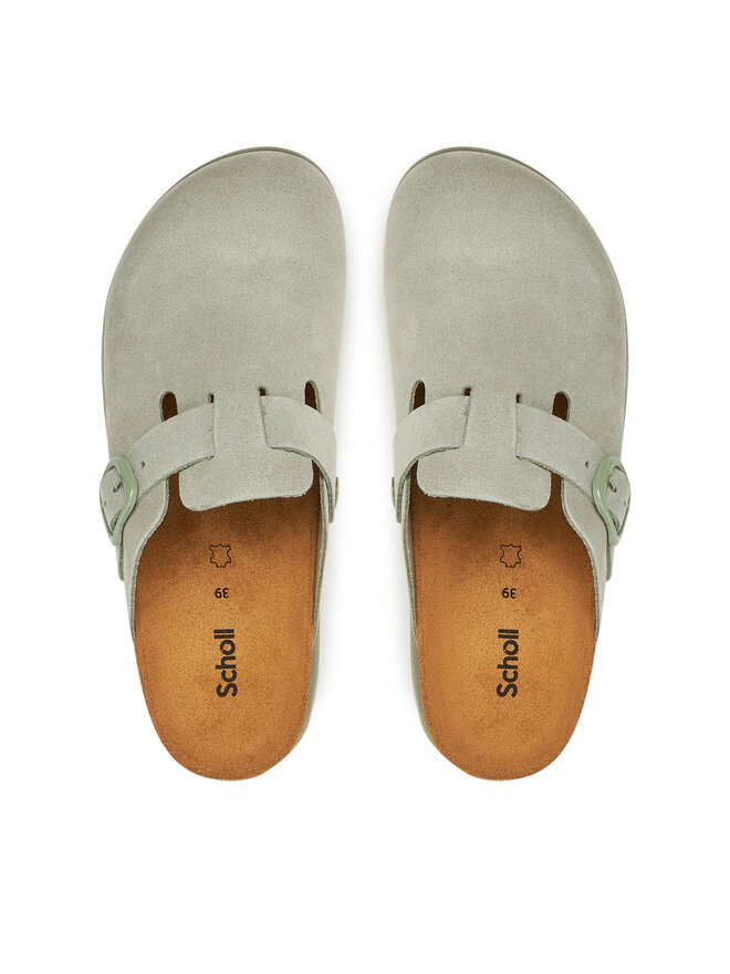 Scholl Pantoletten Scholl Fea Chunky F32257 Grün