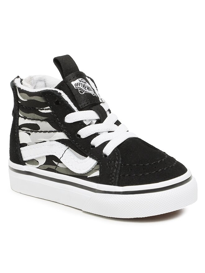 Vans Tenisówki Vans Td Sk8-Hi Zip VN0A4BV1Y301 Czarny