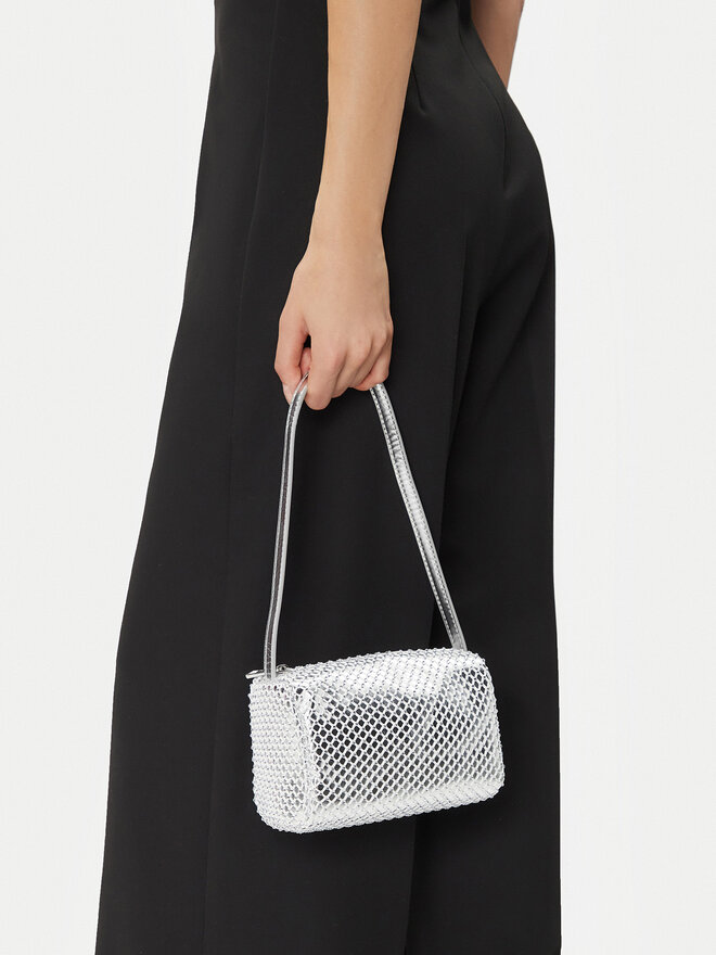 DeeZee Handtasche DeeZee DZE-S-017-07 Silberfarben