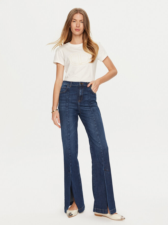TWINSET TWINSET Футболка 241TP2212 Білий Regular Fit