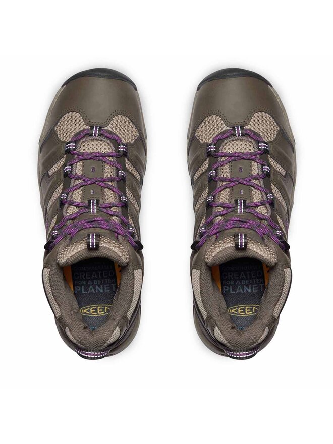 Keen Bakancs Keen Koven Mid Wp Bungee 1024027 Barna