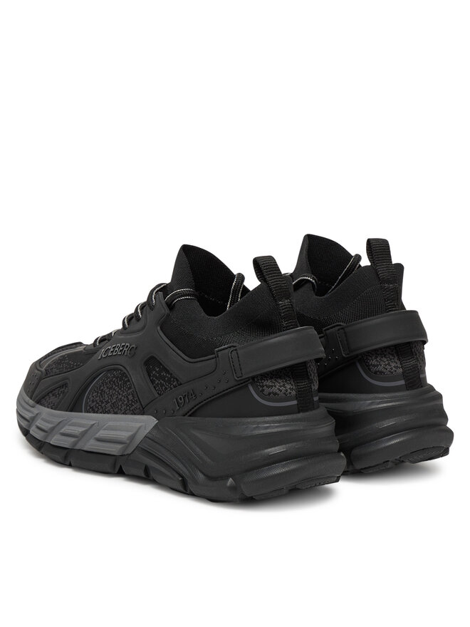 Iceberg Sneakers Iceberg IUSOCK Negru