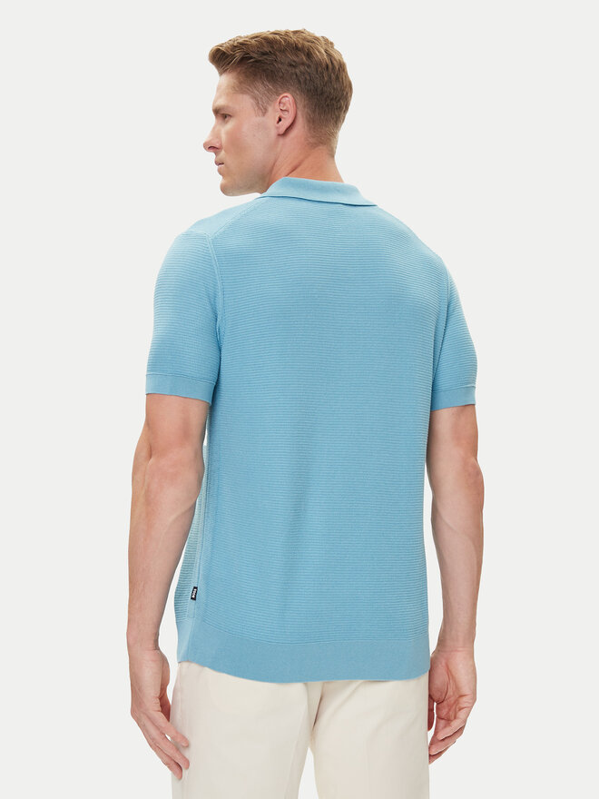 BOSS BOSS Polo H-Iannotti 50543148 Azul Regular Fit