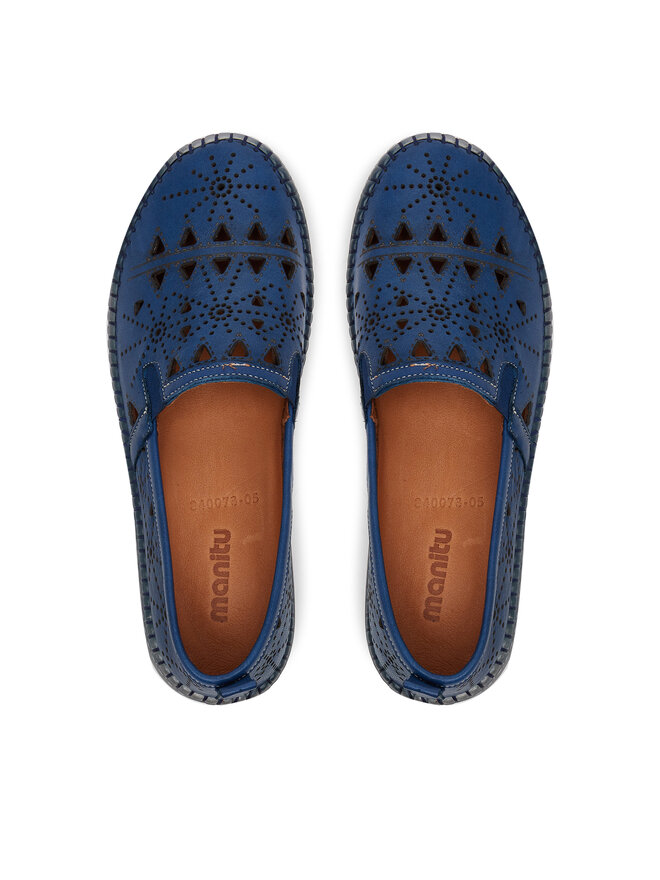 Manitu Halbschuhe Manitu 840073 Blau