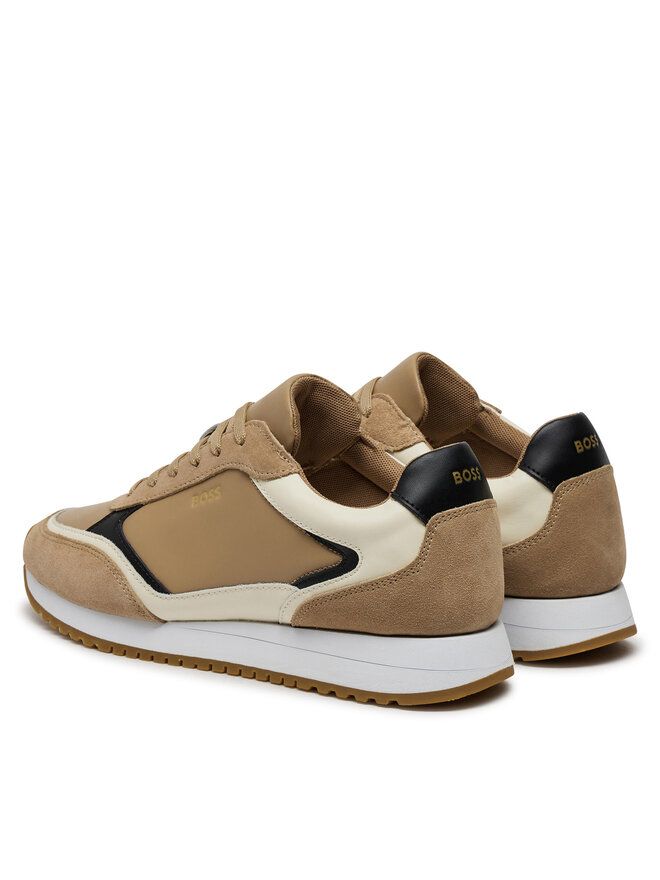 BOSS Sneakersy Boss Kai Runn Flsd 50529702 10232547 Hnědá