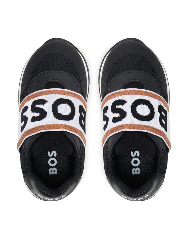 BOSS Sneakersy BOSS J52157 S Černá