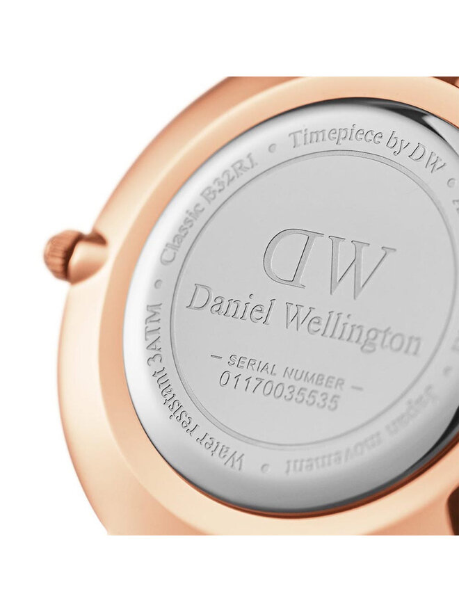 Daniel Wellington Zegarek Daniel Wellington Classic Merlrose DW00100161 Złoty