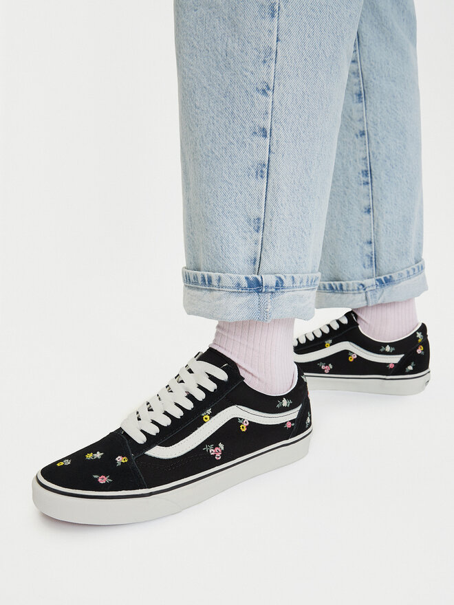 Vans Sneakers aus Stoff Vans Old Skool VN00113FB9P1 Schwarz