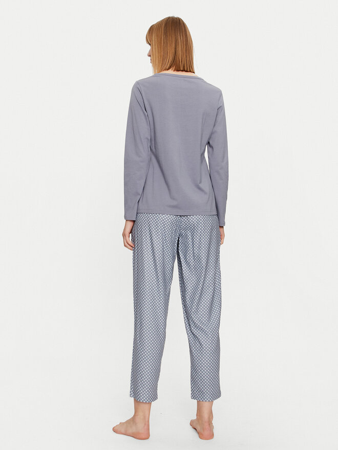 Selmark Selmark Pyjama Corbatera P7373 Blau Regular Fit
