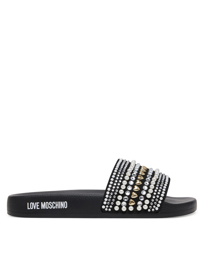 LOVE MOSCHINO Шльопанці LOVE MOSCHINO JA28352G0MJAA000 Чорний