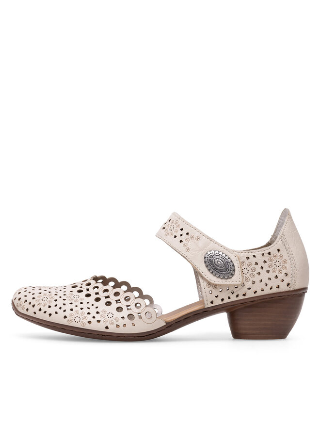 Rieker Halbschuhe Rieker 43753-60 Beige